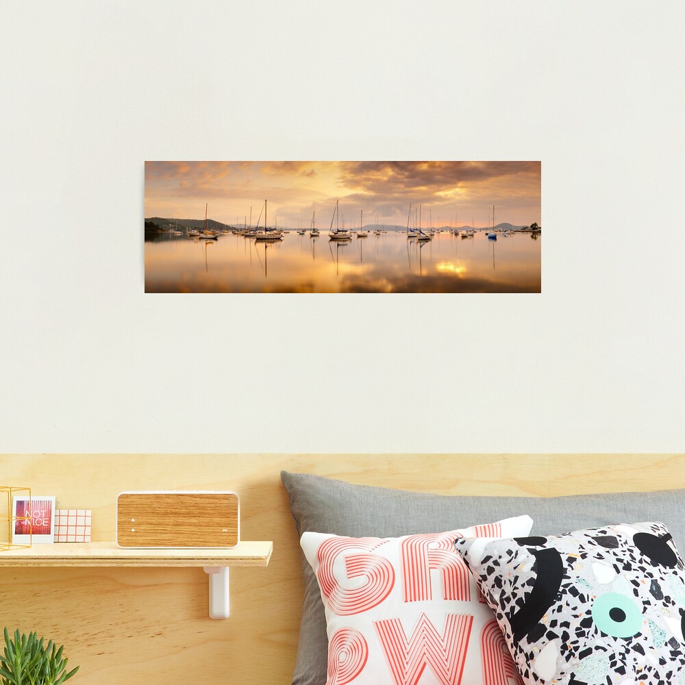 Koolewong Boats, New South Wales, Australia Photographic Print