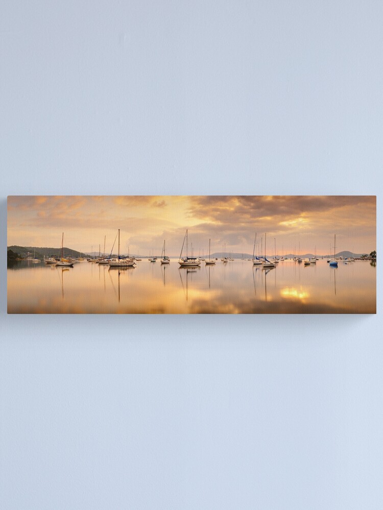 Alternate view of Koolewong Boats, New South Wales, Australia Canvas Print