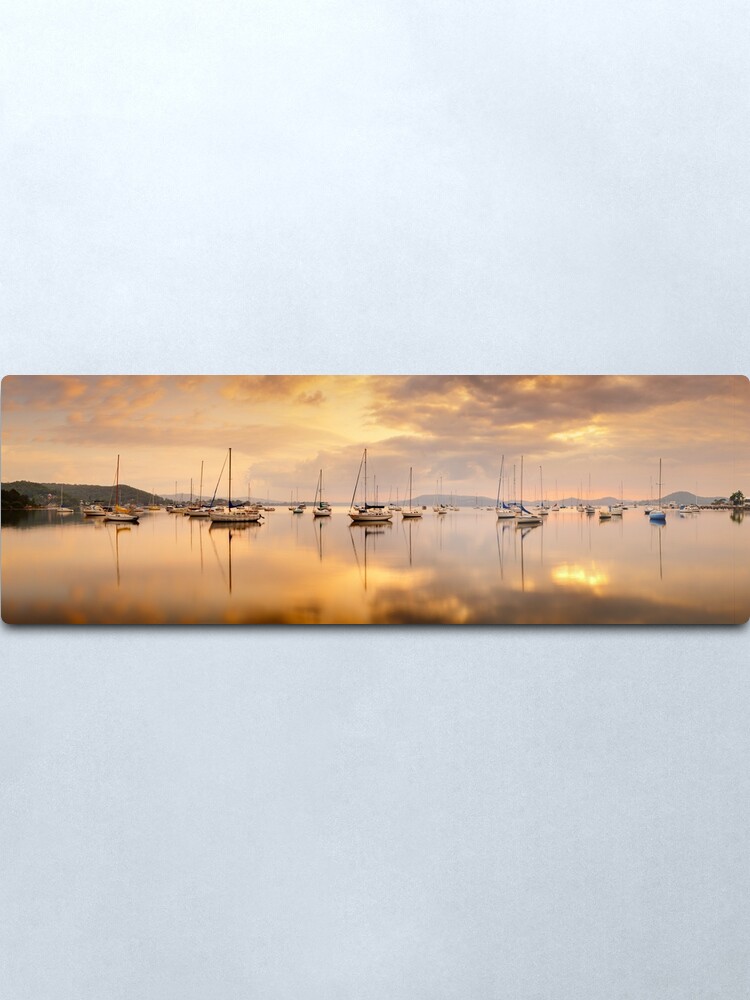 Alternate view of Koolewong Boats, New South Wales, Australia Metal Print