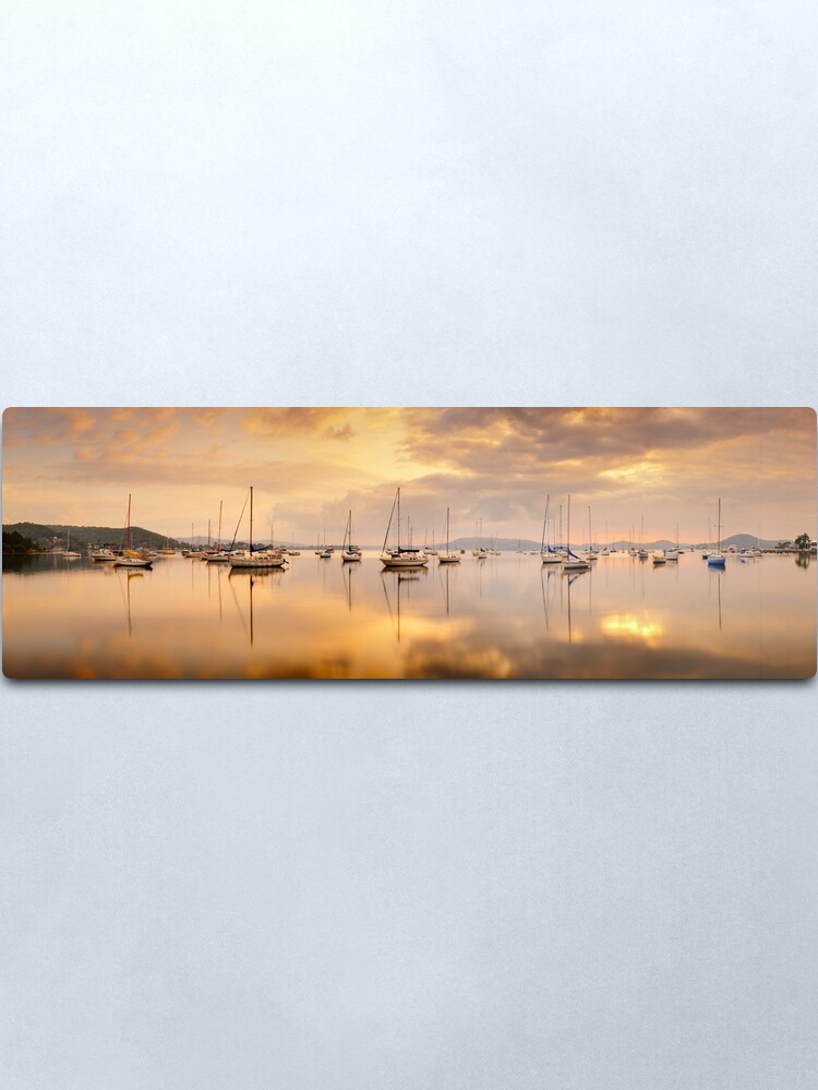 Alternate view of Koolewong Boats, New South Wales, Australia Metal Print