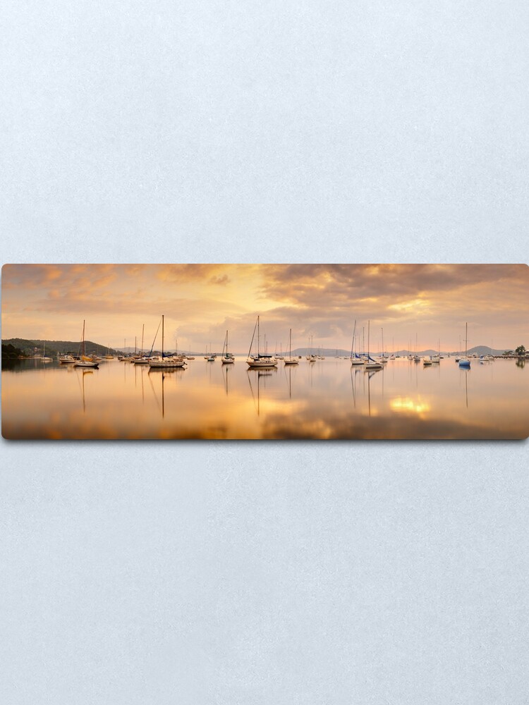 Alternate view of Koolewong Boats, New South Wales, Australia Metal Print