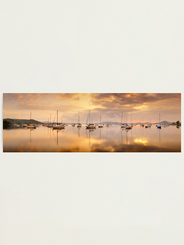 Alternate view of Koolewong Boats, New South Wales, Australia Photographic Print