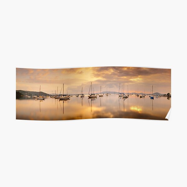 Koolewong Boats, New South Wales, Australia Poster