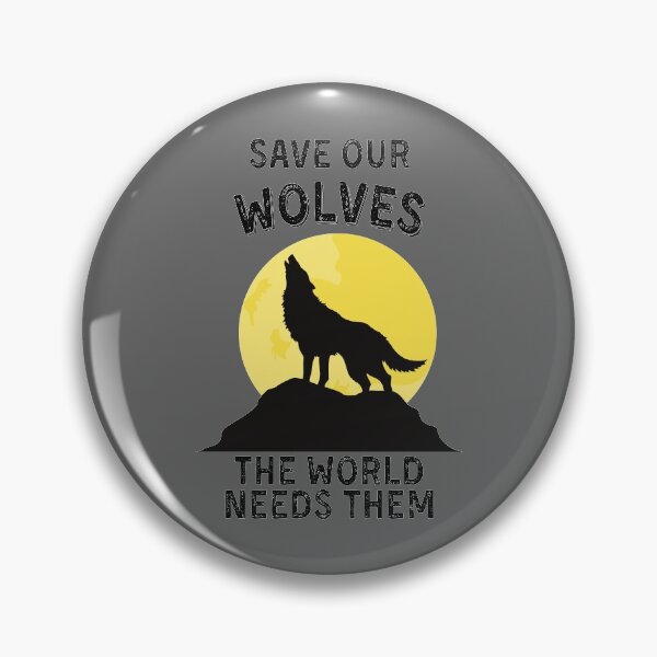 Artikelvorschau, Rette die Wölfe, Wolfsliebhaber entworfen und verkauft von Cute Pawz.