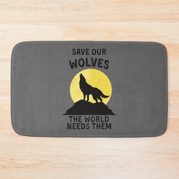 Item preview, Save The Wolves, Wolf Lovers designed and sold by Cute  Pawz.