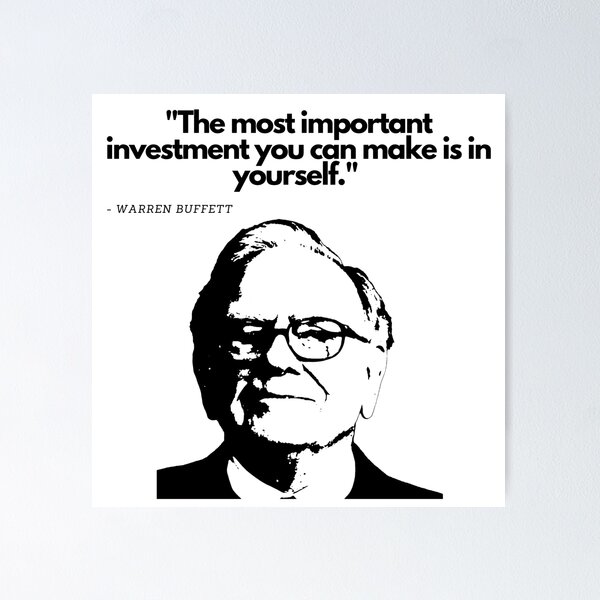 Item preview, Warren Buffett - Invest in Yourself designed and sold by LTTRBX.