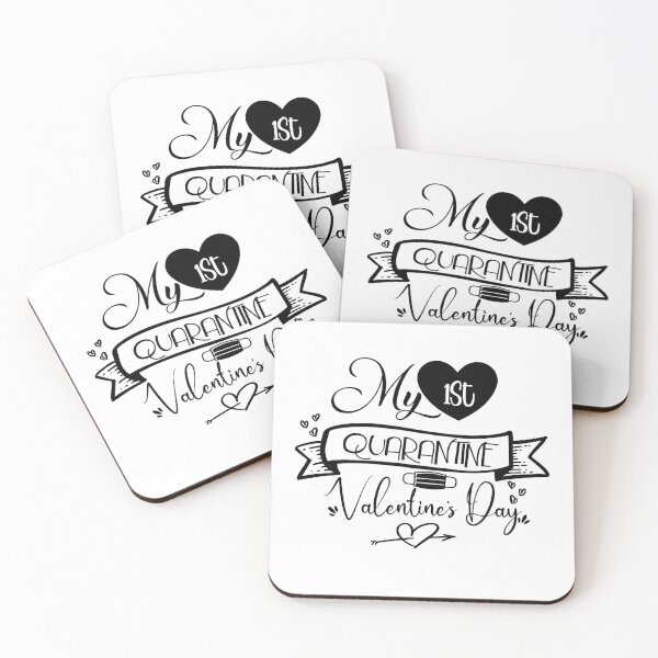 Item preview, My First Quarantine Pandemic Valentines Day- Valentine in Quarantine  designed and sold by younghopes.