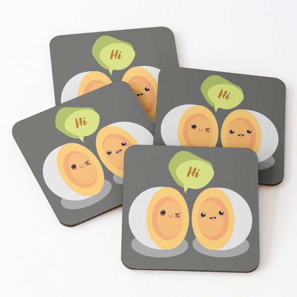 Item preview, Eggy Friends Tshirt Tee Shirt Cute Funny Kawaii Graphic Cartoony Design for Apparel Accessories Home Decor Skins Totes Bags Wall Art Stickers designed and sold by Rocbebe.