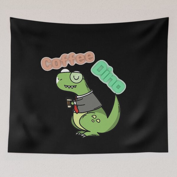 Item preview, Coffee Dino designed and sold by StephenMollie.