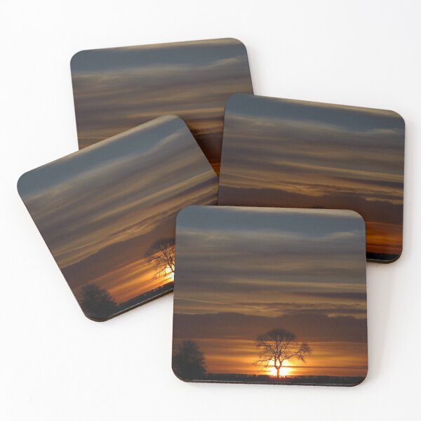 Item preview, Sunset Clouds & Ash Tree Silhouette designed and sold by wiggyofipswich.