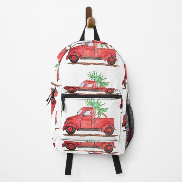 Item preview, Christmas Red Truck with a Christmas Tree designed and sold by CanDo20.