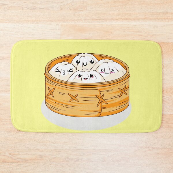 Item preview, Bao Basket Tshirt Tee Shirt Cute Funny Kawaii Graphic Cartoony Design for Apparel Accessories Home Decor Skins Totes Bags Wall Art Stickers designed and sold by Rocbebe.