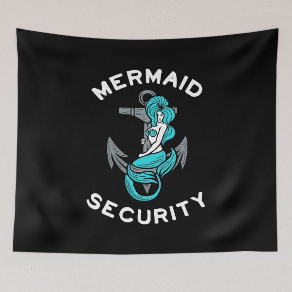 Item preview, Mermaid Security  designed and sold by silverhexagon.