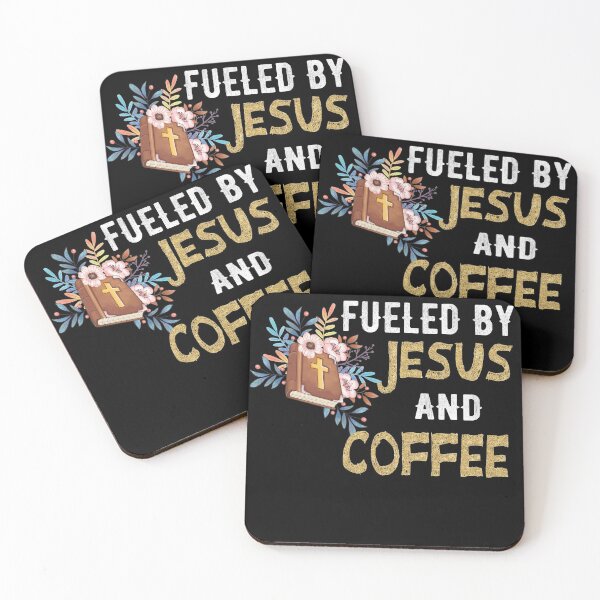 Item preview, Fueled By Jesus And Coffee Christian and Religious designed and sold by Mytoonsquad.