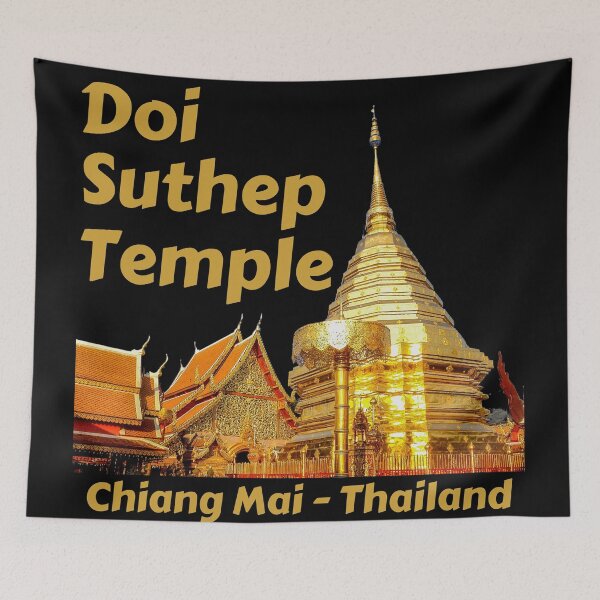 Item preview, Doi Suthep Temple - Chiang Mai - Thailand designed and sold by Scubaloppy.