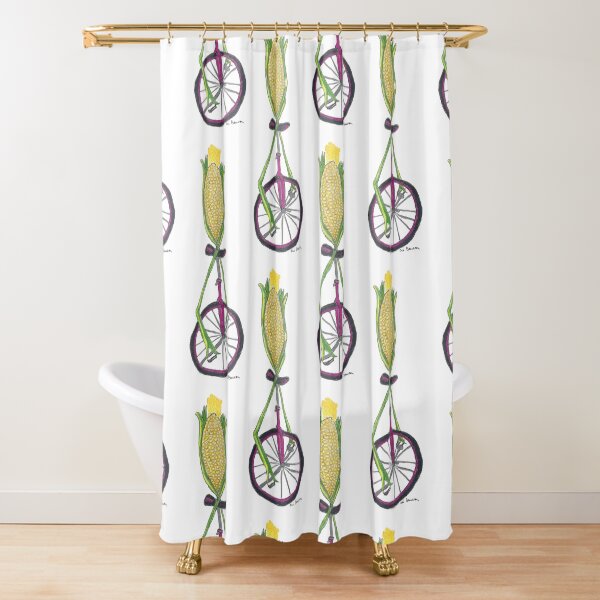 Item preview, Uni-Corn a Stalk of Corn Riding a Unicycle designed and sold by AliCatOriginals.