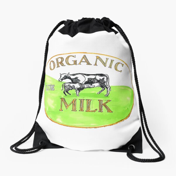 Aperçu de l'œuvre Cow Organic Milk Label Drawing créée et vendue par patrimonio.