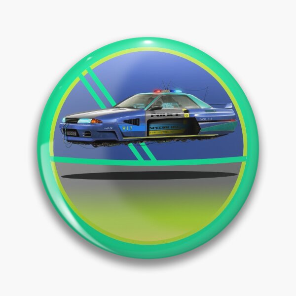 Item preview, Retrofuturistic police car designed and sold by dominic0925.