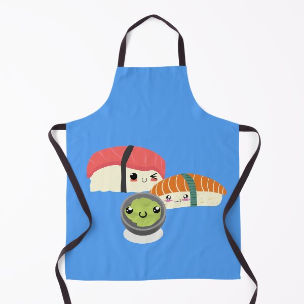 Item preview, Sushi Love Tshirt Tee Shirt Cute Funny Kawaii Graphic Cartoony Design for Apparel Accessories Home Decor Skins Totes Bags Wall Art Stickers designed and sold by Rocbebe.