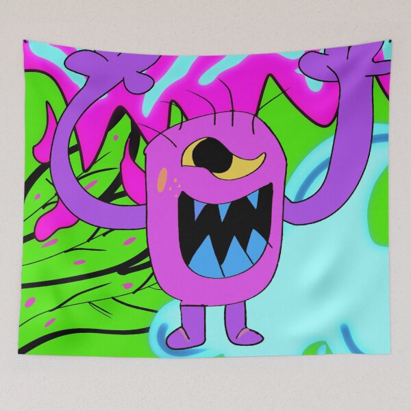 Item preview, Cute puppy monster angry face designed and sold by chrstdnl.