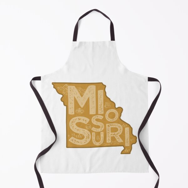 Item preview, Missouri Map Typography Brown designed and sold by HelloGentry.
