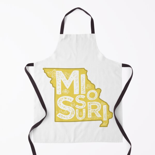 Item preview, Missouri Map Typography Gold designed and sold by HelloGentry.