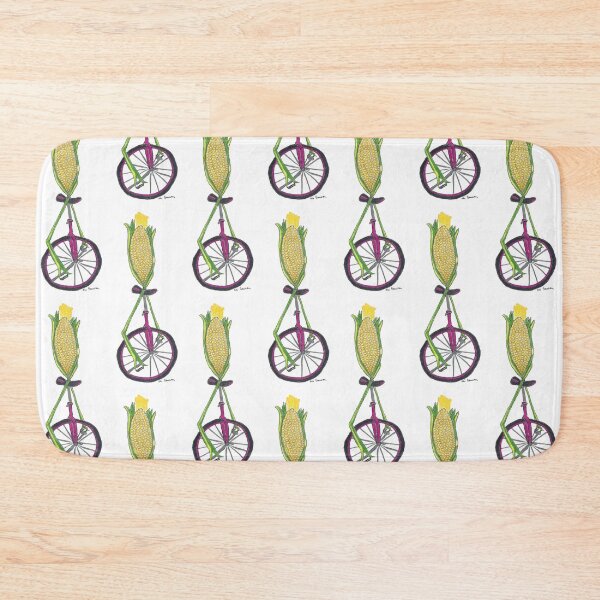 Item preview, Uni-Corn a Stalk of Corn Riding a Unicycle designed and sold by AliCatOriginals.