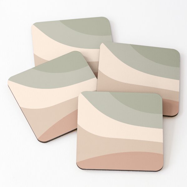 Item preview, Pastel Color Abstract, Minimalist Art, Simple Pattern, Wave Abstract designed and sold by bluesky26.