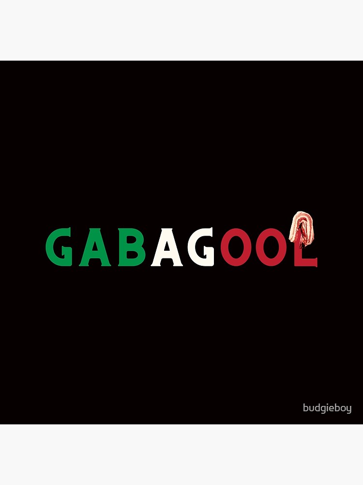 "Gabagool Italian Colors" Poster for Sale by budgieboy Redbubble