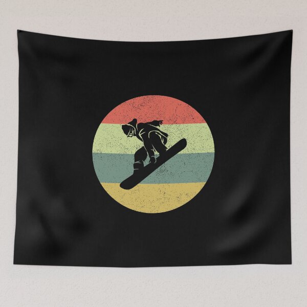 Item preview, Vintage Snowboard Snowboarding Snowboarder Retro designed and sold by EstelleStar.
