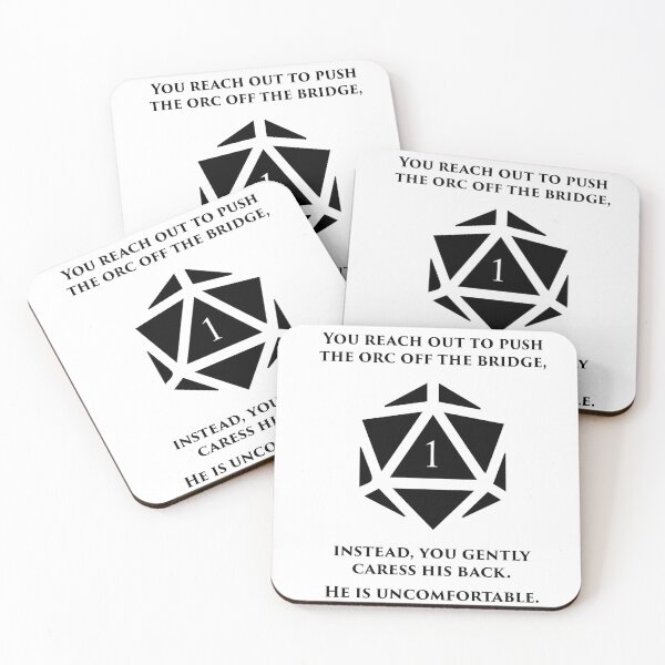Item preview, CRIT FAIL Black designed and sold by Azjenco.