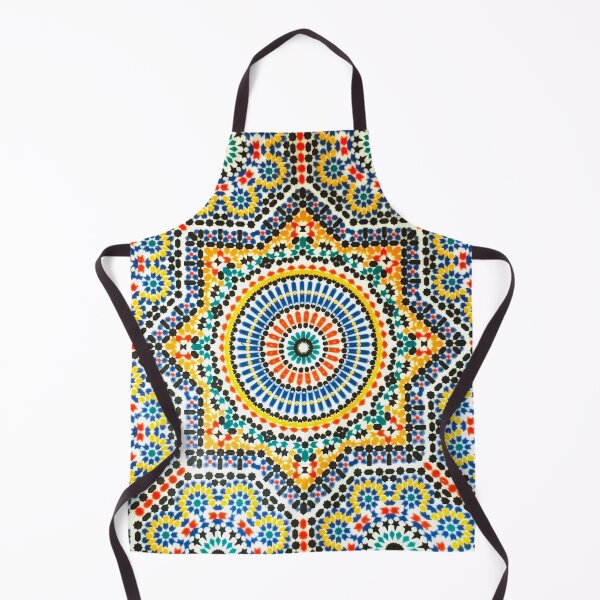 Aperçu de l'œuvre Conception en céramique colorée marocaine exotique créée et vendue par EdenLiving.