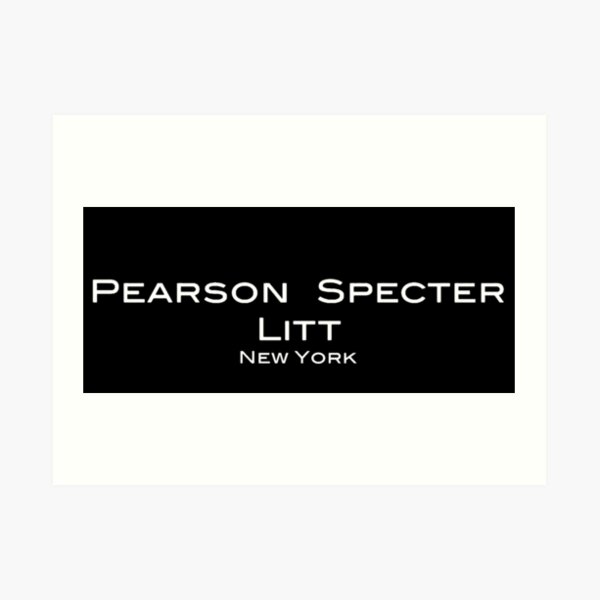 Costumes Pearson Spectre Litt Logo Impression artistique