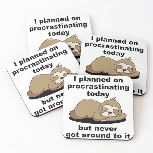 Item preview, I Planned on Procrastinating Sleepy Sloth For Lazy Sloth Lover designed and sold by brooklyntowner.