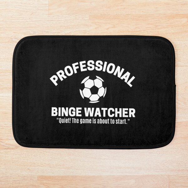 Item preview, Fútbol profesional Binge Watcher designed and sold by ModkMerch.