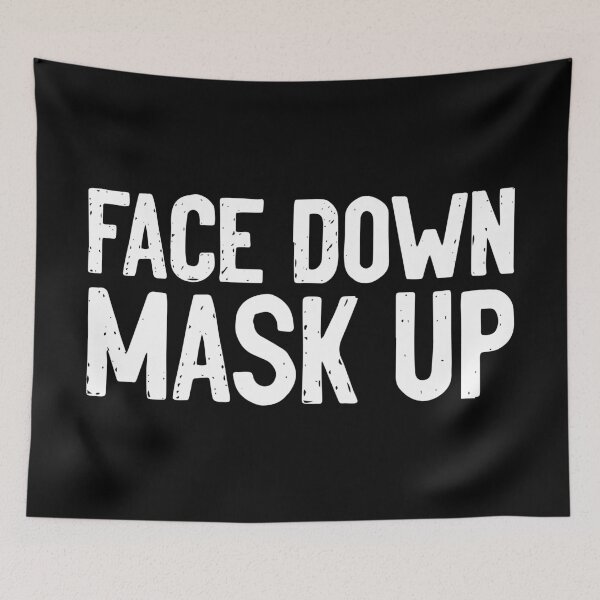 Item preview, Face Down Mask Up designed and sold by Sour Soul.