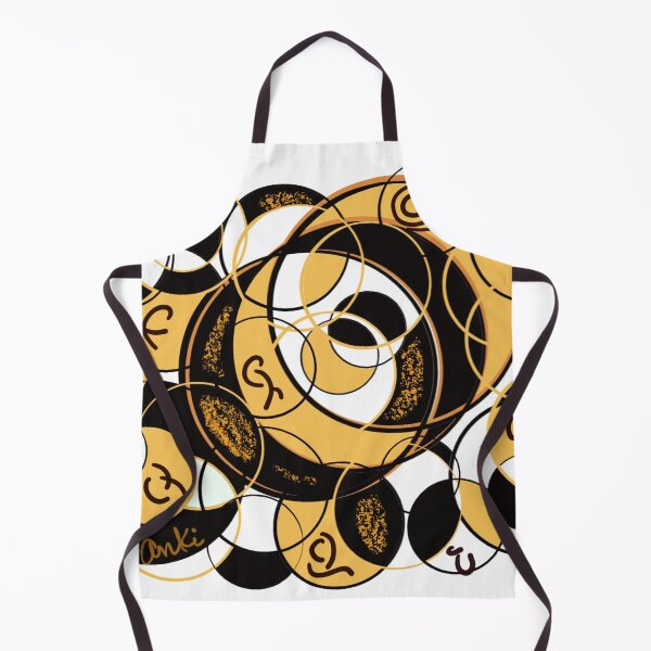 Item preview, Black and gold circles designed and sold by Ankin007.