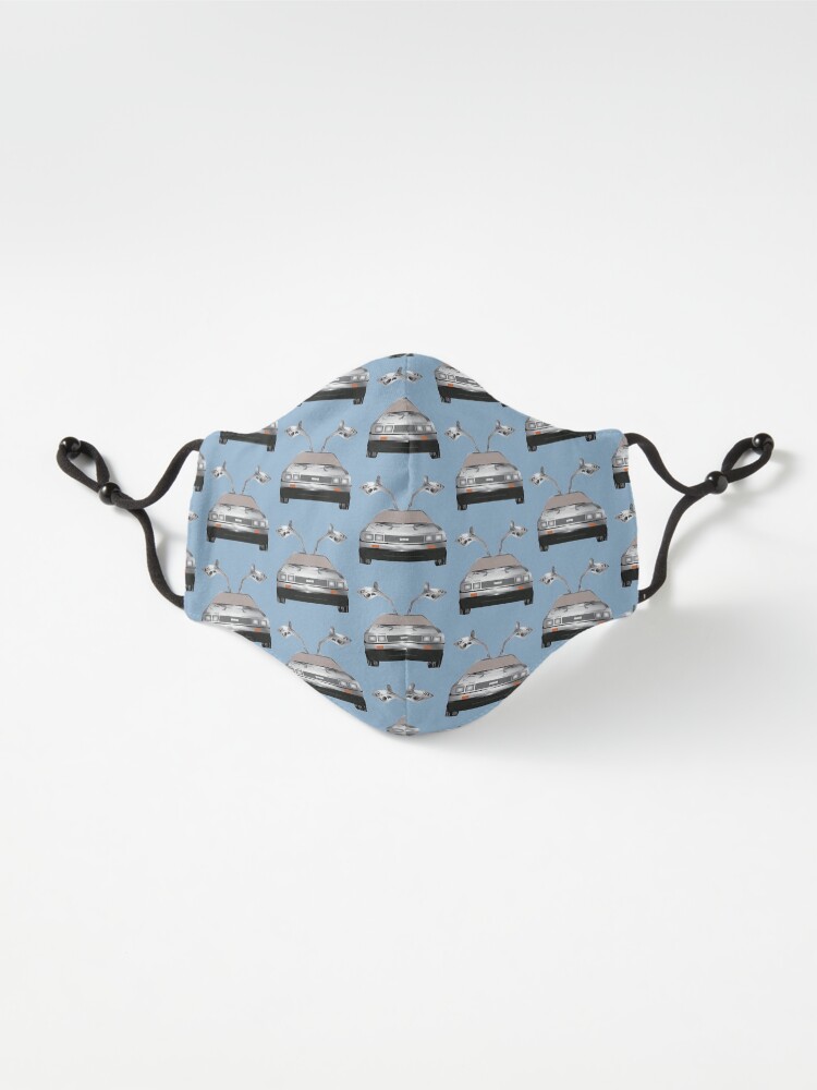 Alternate view of DMC DeLorean Mask