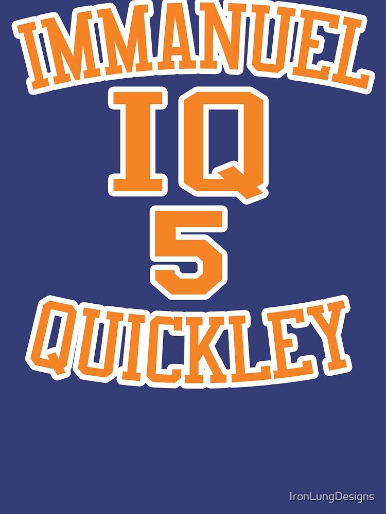 Immanuel Quickley NBA Logo Essential T-Shirt for Sale by IronLungDesigns