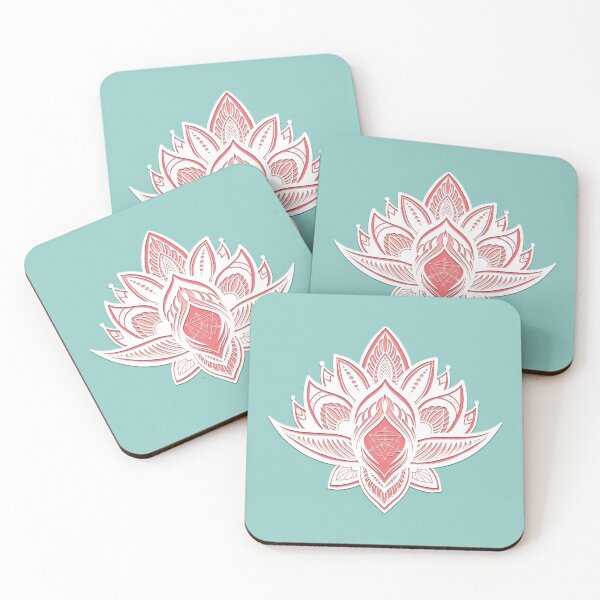 Item preview, Merkaba in Lotus Mandala (Peach) designed and sold by squishyrainbow.
