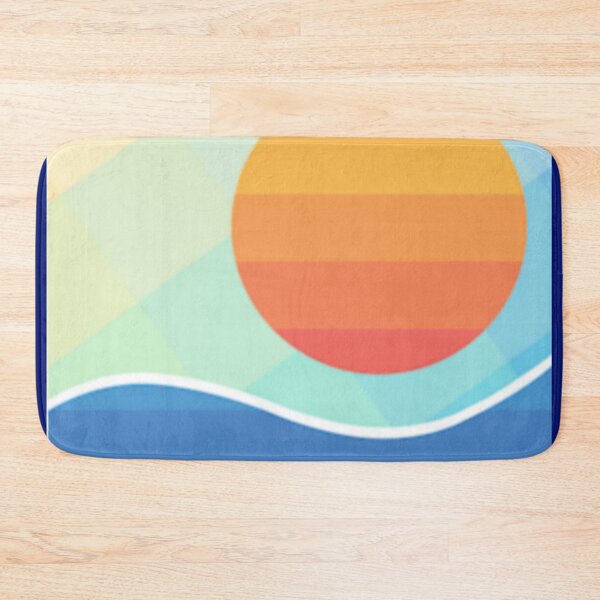Item preview, Sun and sea gradient illustration designed and sold by Sonia dutta_art.