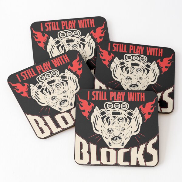 Item preview, I Still Play With Blocks - funny hobby designed and sold by K mads co.