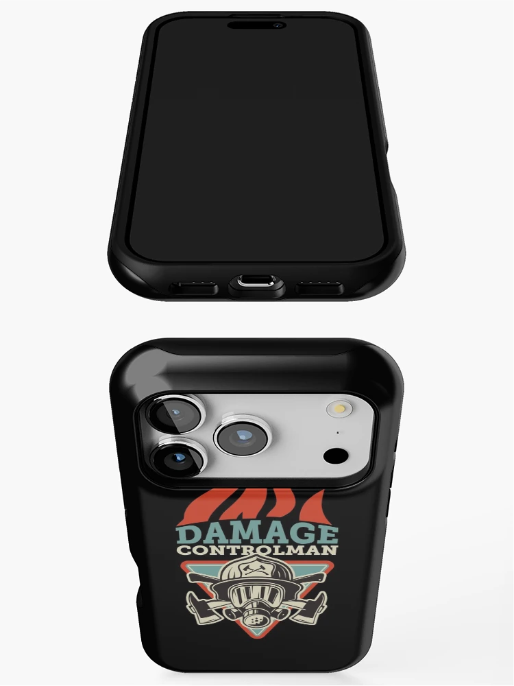 Thumbnail 3 of 4, iPhone Case, Navy Damage Control designed and sold by TheShellbacks.