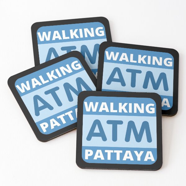 Item preview, Walking ATM Funny Logo - Pattaya, Thailand designed and sold by Scubaloppy.
