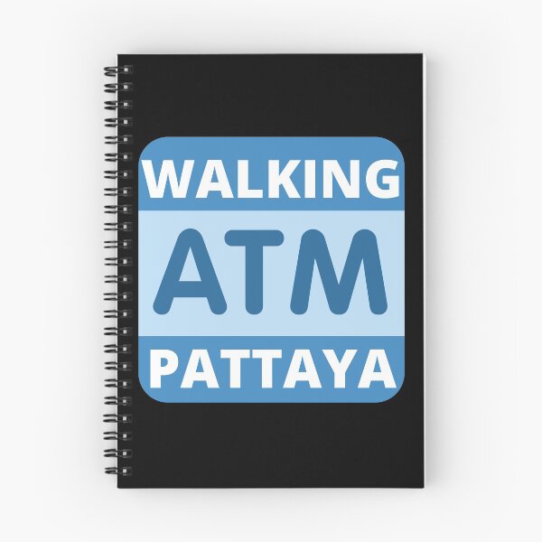Item preview, Walking ATM Funny Logo - Pattaya, Thailand designed and sold by Scubaloppy.