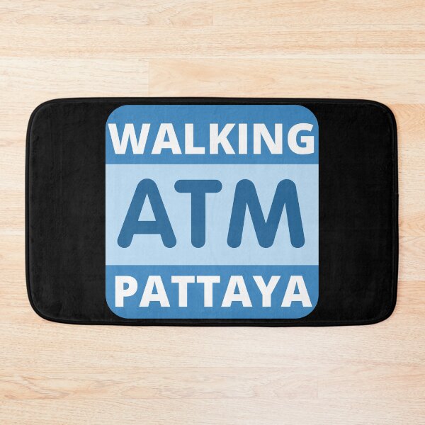 Item preview, Walking ATM Funny Logo - Pattaya, Thailand designed and sold by Scubaloppy.