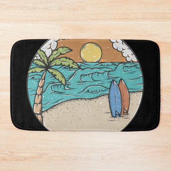 Item preview,  tropical Beach scene designed and sold by Rakos-Merch.