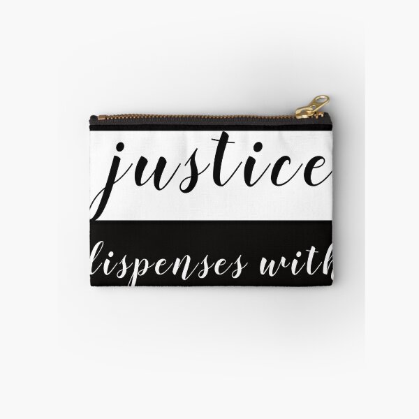 Item preview, He who uses justice dispenses with courage designed and sold by Mounir Ameur Ali.