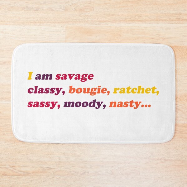 Item preview, I am savage  designed and sold by purplewings03.