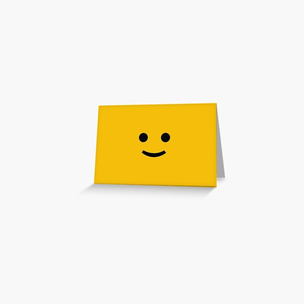 Lego man design Greeting Card